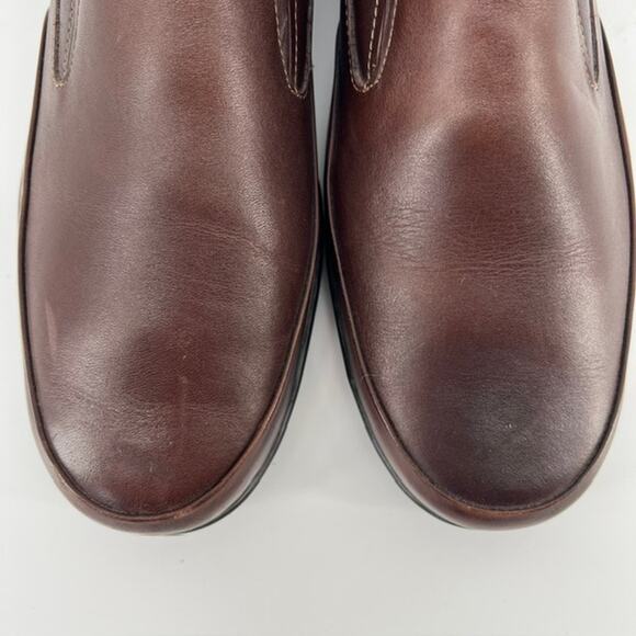 NEW Mephisto Balder Leather Loafers Mens 10.5 Brown Cool Air Casual Slip On main image 4
